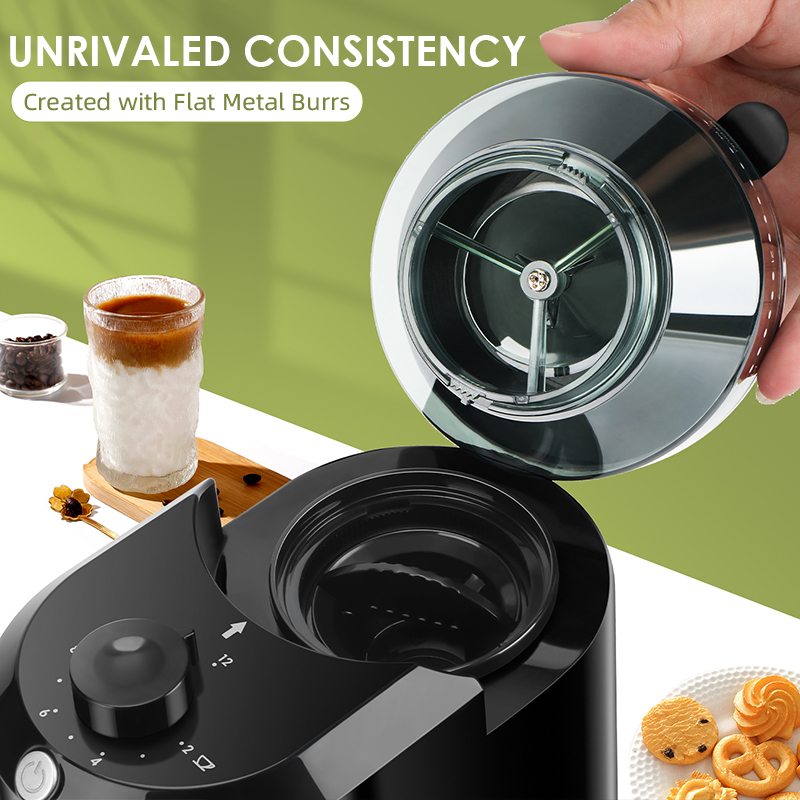 Wancle Electric Burr Coffee Gr - Coffee Grinder Burr Flat ulasan dan harga