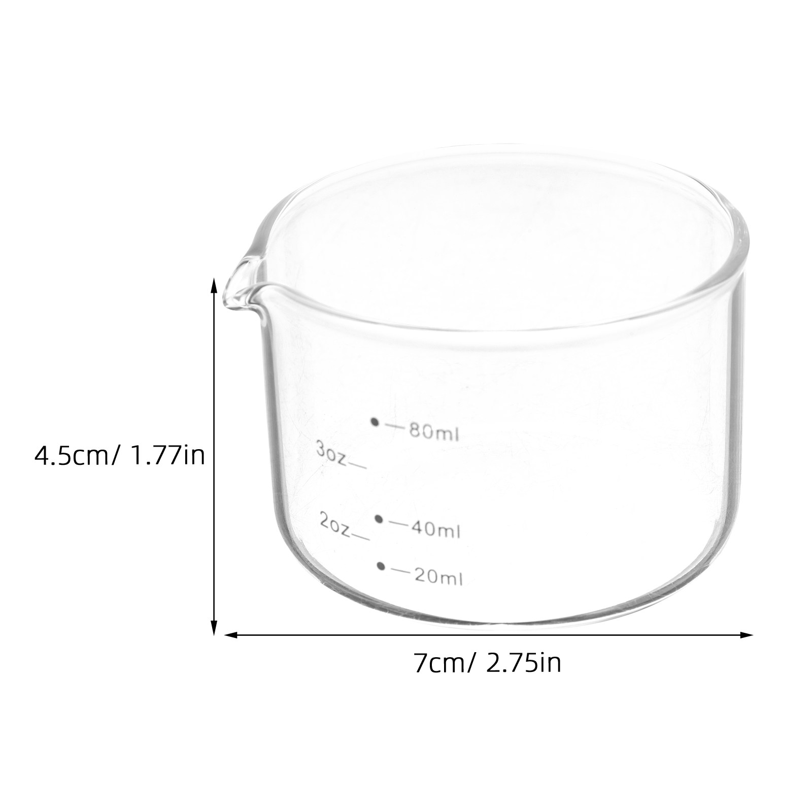 Espresso Shot Glass 80Ml Glass - Espresso Shot Glass ulasan dan harga